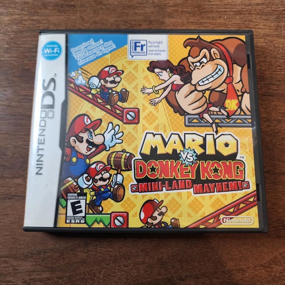 Nintendo DS Mario VS Donkey Kong Mini-Land Mayhem Game CIB